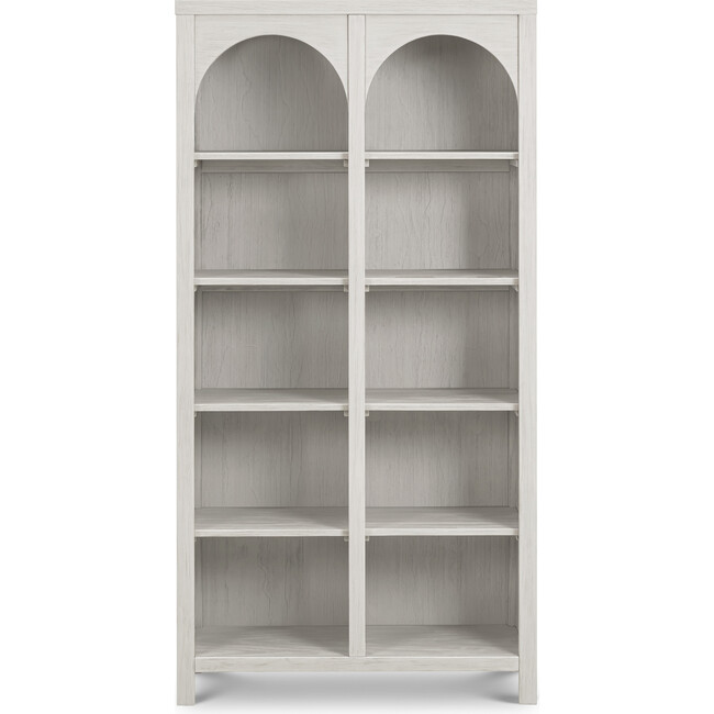 Eloise Bookcase, Assembled, White Driftwood - Bookcases - 5