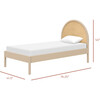 Moab Twin Bed, Taupe/Ash - Beds - 6