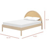 Moab Full Bed, Taupe/Ash - Beds - 6