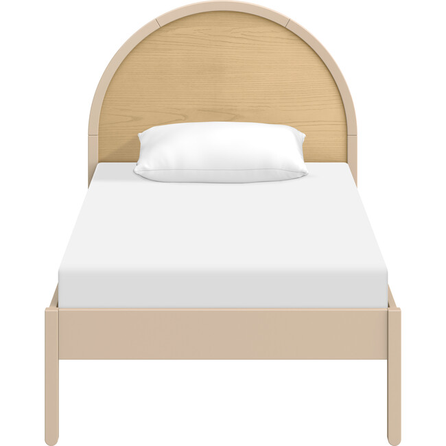 Moab Twin Bed, Taupe/Ash - Beds - 7