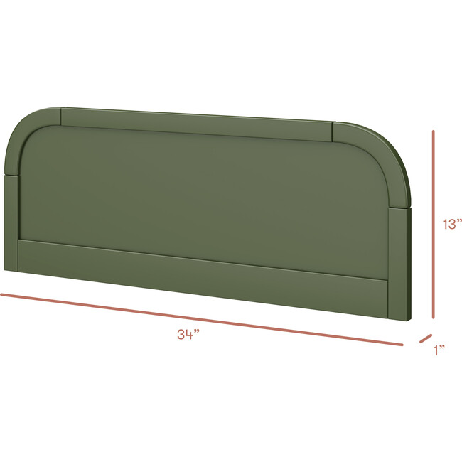Twin/Full Bed Guardrail, Olive - Guard Rails - 5
