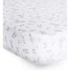Peruvian Pima Cotton Baby Fitted Sheet, Bunnyberry Bloom - Crib Sheets - 1 - thumbnail
