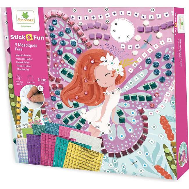 Stick'N Fun - S Mosaics Fairies - 5y+