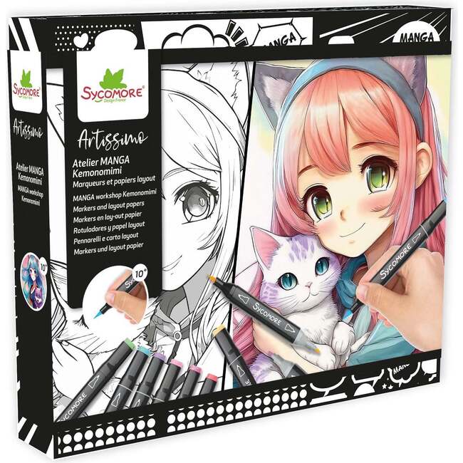 Manga - L Layout And Markers - Kemonomimi  - 10y+