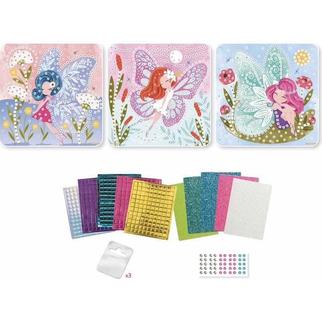 Stick'N Fun - S Mosaics Fairies - 5y+ - Arts & Crafts - 3