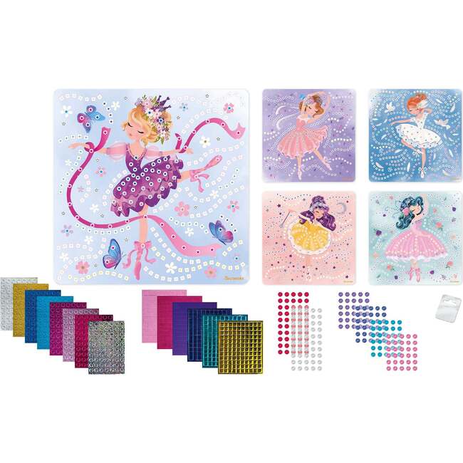 Stick'N Fun - L Mosaics Ballerina Princesses - 5y+
