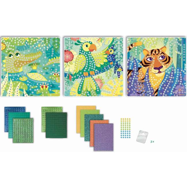 Stick'N Fun - S Mosaics Jungle - 5y+ - Arts & Crafts - 3