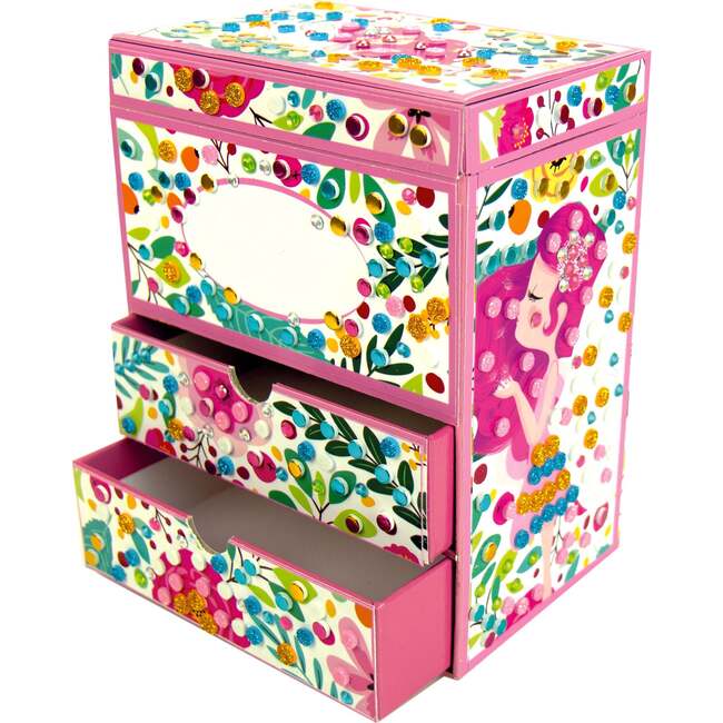 Stick'N Fun - 3D Mosaics Jewelry Box - 5y+ - Arts & Crafts - 3