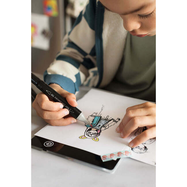 Manga - XL Rechargeable Led Light Pad - Create Your Manga Characters - 10y+ - Arts & Crafts - 5