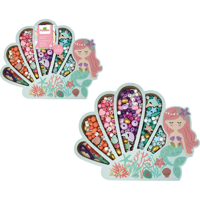 Les Perles -Mermaid Wooden Beads - 4y+