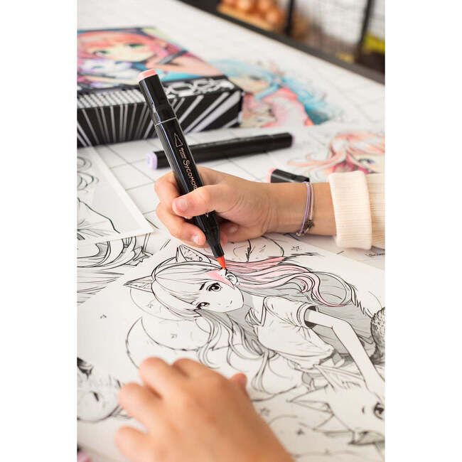 Manga - L Layout And Markers - Kemonomimi  - 10y+ - Arts & Crafts - 5