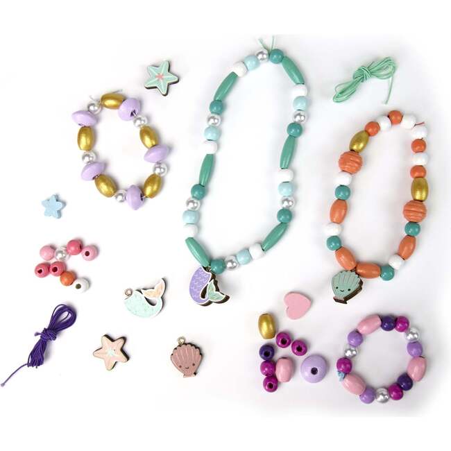 Les Perles -Mermaid Wooden Beads - 4y+ - Arts & Crafts - 3