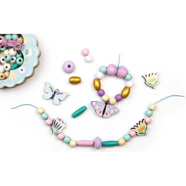 Les Perles -Butterfly Wooden Beads  - 4y+ - Arts & Crafts - 3