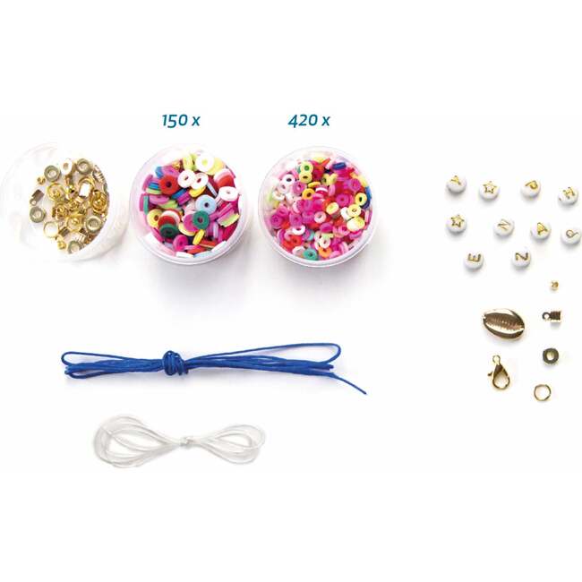 Bijoux Box - S Heishi Beads Bracelets - Cobalt - 7y+ - Arts & Crafts - 3