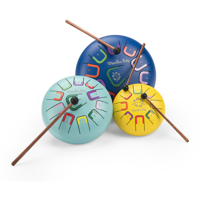 Tongue Drum L (Light Blue)