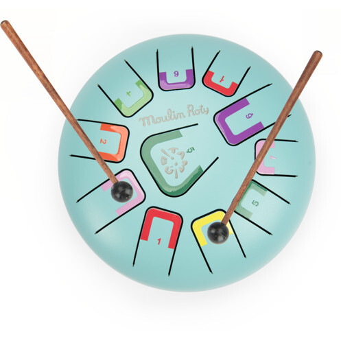 Tongue Drum L (Light Blue) - Musical - 3