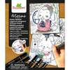 Artissimo -S Layout and markers Kawaii animals  - 10y+ - Arts & Crafts - 5