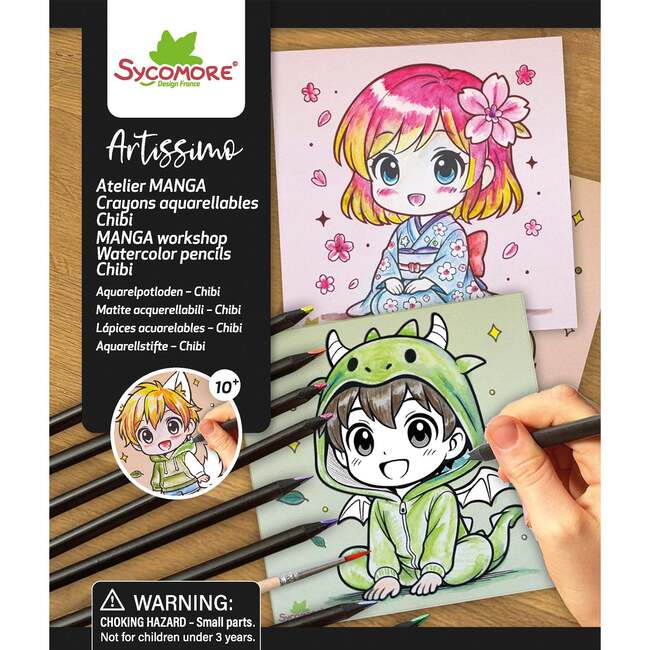 Artissimo -S Manga workshop watercolor pencils Chibi - 10y+ - Arts & Crafts - 5
