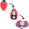 Violet the Owl/Strawberry - Flipetz - Plush - 1 - thumbnail