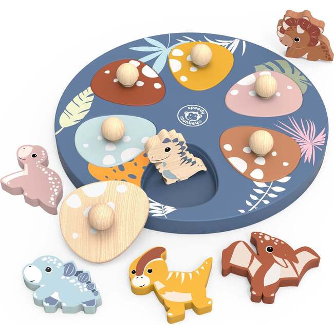 Dino Surprise Puzzle - Wooden Puzzles - 3