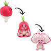 Piglet the Pig/Radish - Flipetz - Plush - 1 - thumbnail