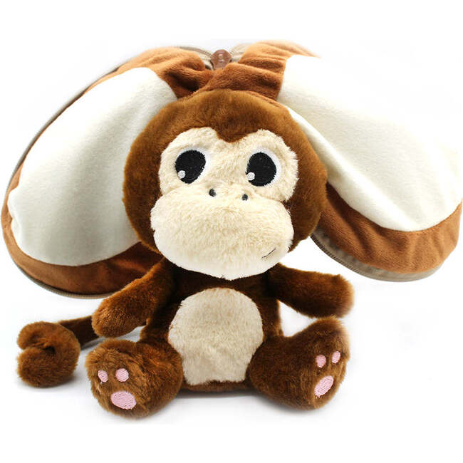 Coconet the Monkey/Coconut - Flipetz - Plush - 7