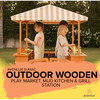 Sumac Outdoor Wooden Play Market, Mud Kitchen & Grill Station - Activity Gyms - 2