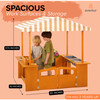 Sumac Outdoor Wooden Play Market, Mud Kitchen & Grill Station - Activity Gyms - 3