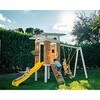 Forest - Modern Backyard Outdoor Swing Set 2 Swings And Trapeze Bar - Outdoor Games - 3