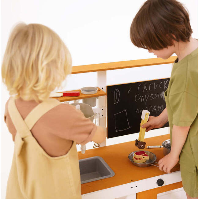 Woodland Mud Kitchen – Montessori Outdoor Wooden Play Kitchen - Play Kitchens - 10