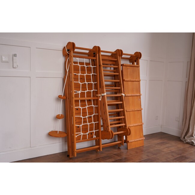 Chestnut | Outdoor & Indoor Foldable Jungle Gym - Outdoor Games - 3