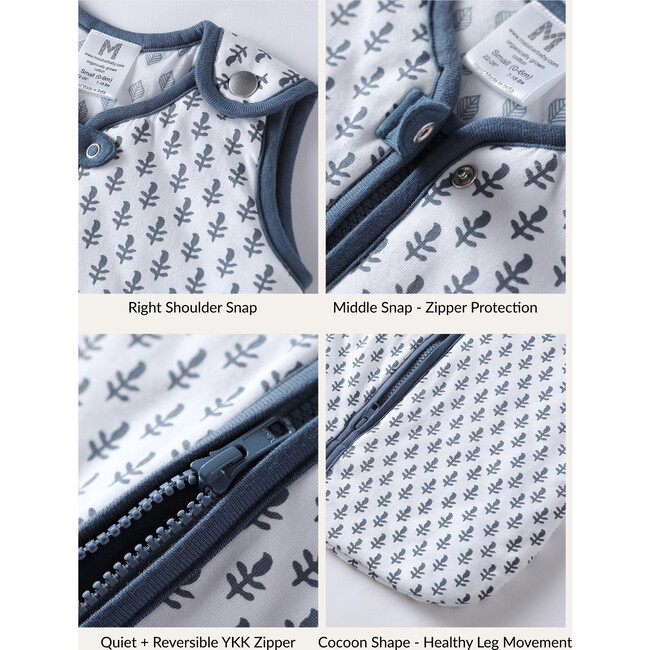 TOG 2.2 (Quilted) Wearable Blanket Baby Sleep Sack, Fort - Sleep Sacks - 3