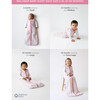 TOG 2.2 (Quilted) Wearable Blanket Baby Sleep Sack, Pink City - Sleep Sacks - 2