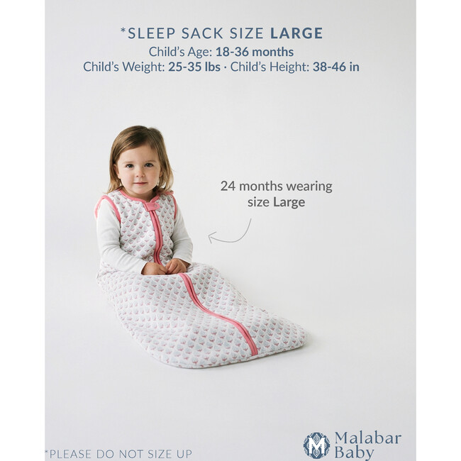 TOG 2.2 (Quilted) Wearable Blanket Baby Sleep Sack, Miami - Sleep Sacks - 5