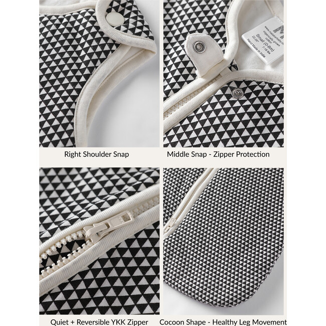 TOG 2.2 (Quilted) Wearable Blanket Baby Sleep Sack, Greenwich - Sleep Sacks - 7