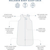 TOG 0.6 (Lightweight) Wearable Blanket Baby Sleep Sack, Greenwich - Sleep Sacks - 8