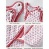 TOG 2.2 (Quilted) Wearable Blanket Baby Sleep Sack, Pink City - Sleep Sacks - 9