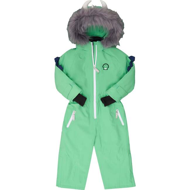 Spike the Dinosaur Ski Suit, Green