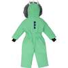 Spike the Dinosaur Ski Suit, Green - Snowsuits - 2 - thumbnail