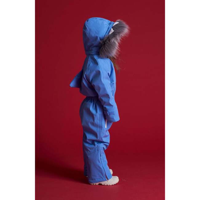 Reef the Shark Ski Suit, Blue - Snowsuits - 4