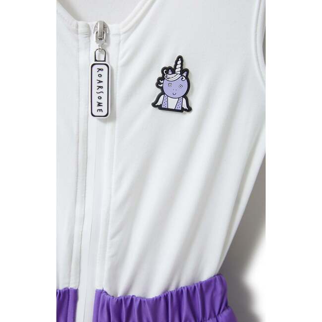 Sparkle the Unicorn Ski Pants, Purple - Snow Pants - 4