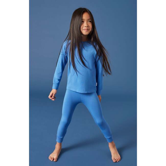 Long Sleeve Base Layer, Blue - Shirts - 3