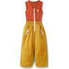 Cub the Lion Ski Pants, Yellow - Snow Pants - 1 - thumbnail