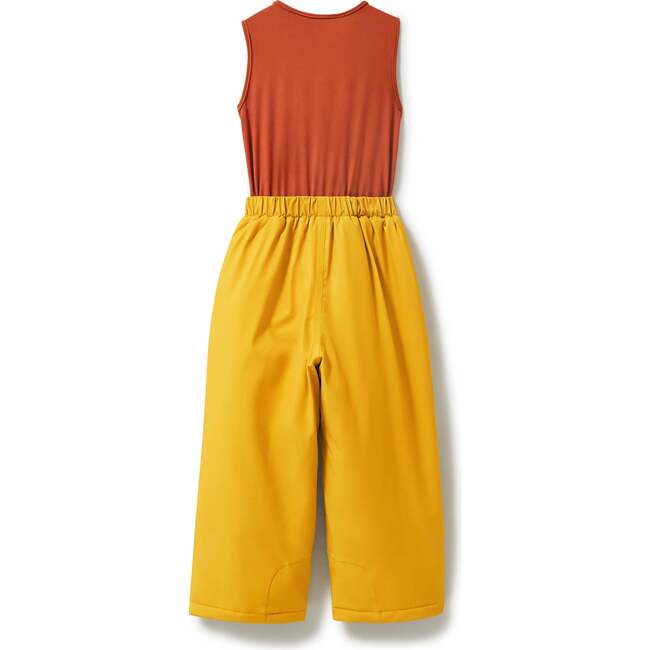 Cub the Lion Ski Pants, Yellow - Snow Pants - 4
