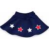 Americana Bow Skort, Navy - Skirts - 1 - thumbnail