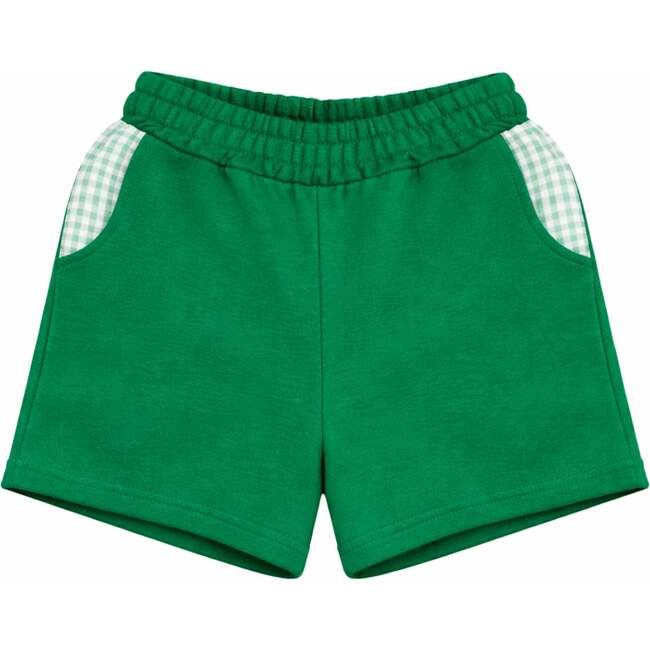 Seersucker Pocket Short, Green
