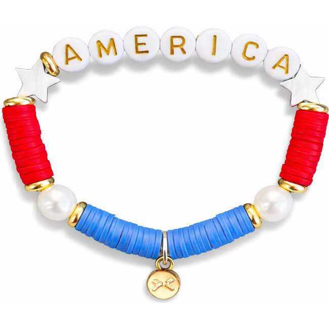 America Bracelet, Red/White/Blue