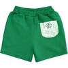 Seersucker Pocket Short, Green - Shorts - 3