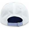 American Flag Baseball Hat, White - Hats - 3