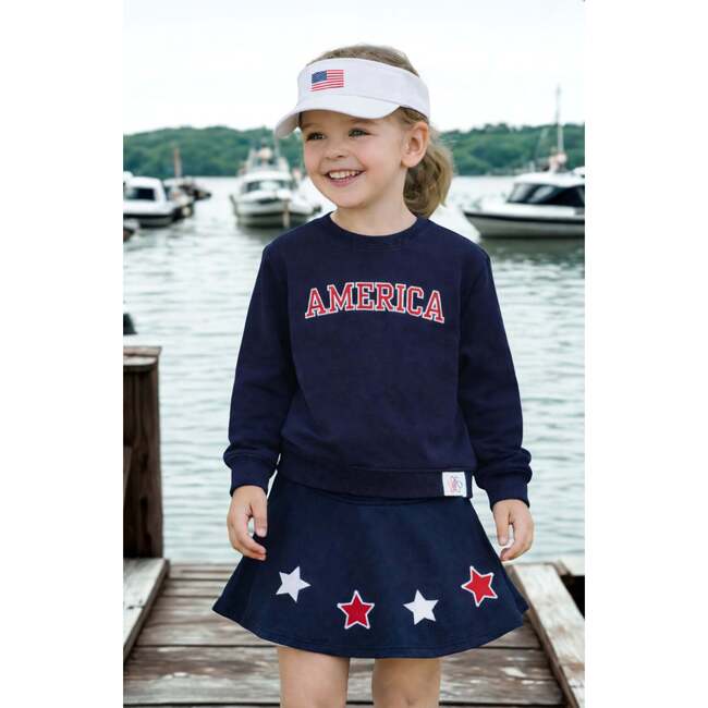 America Sweatshirt, Navy